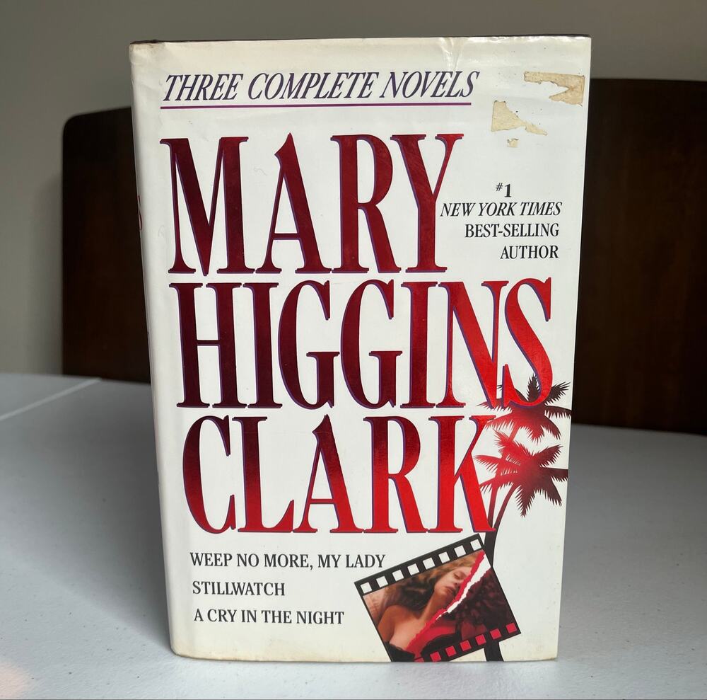 Mary Higgins Clark Three Complete Novels Hardcover Book | Wings Books 1992